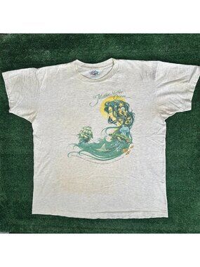 Vintage 90s Jimmy Buffett Mother Ocean T-Shirt Pirate Nautical Single Stitch